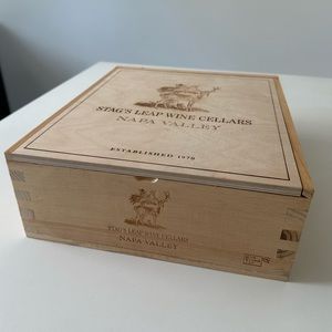Stag’s Leap Wine Cellars Wooden Box
